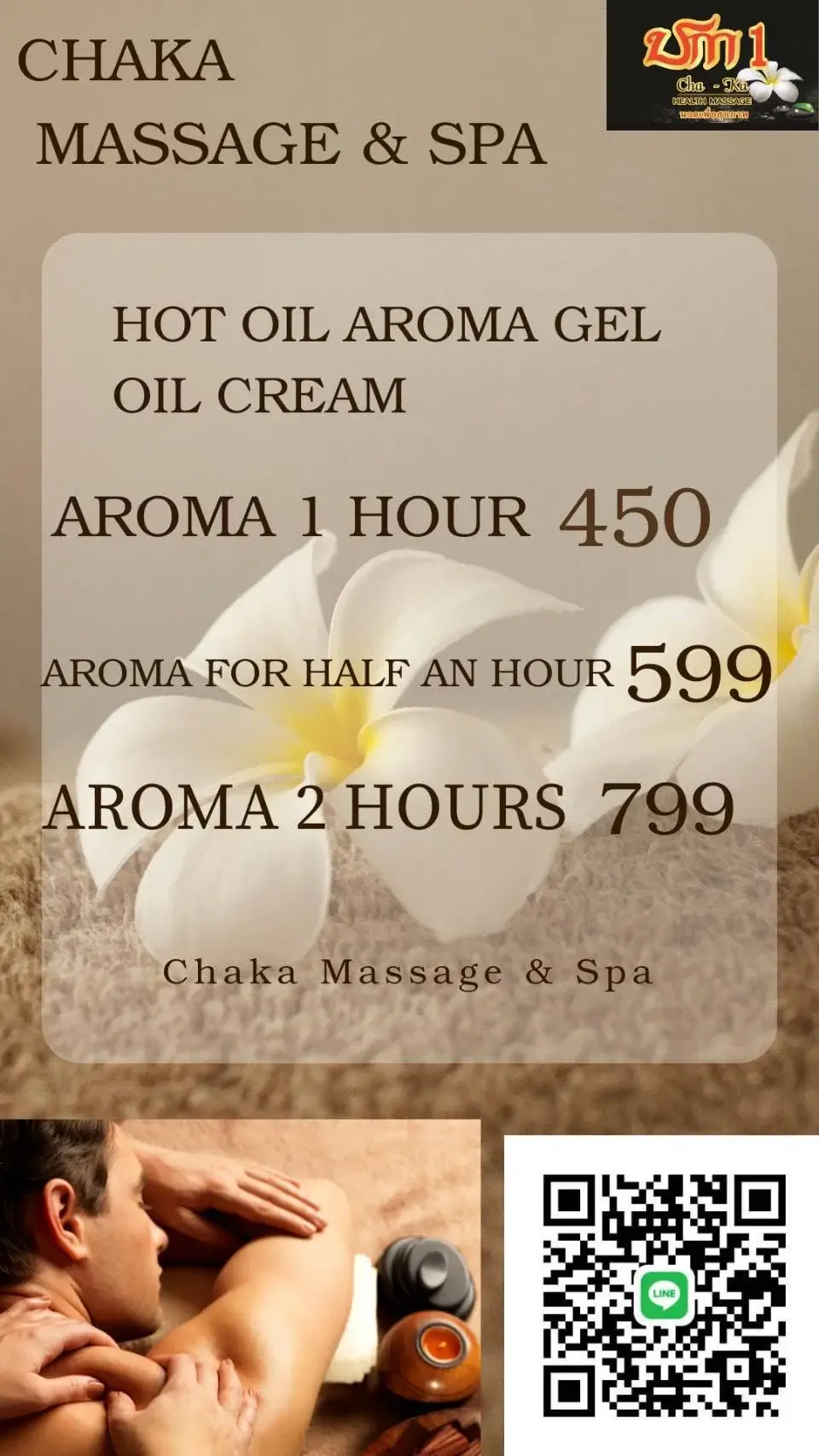 Chaka Massage Price