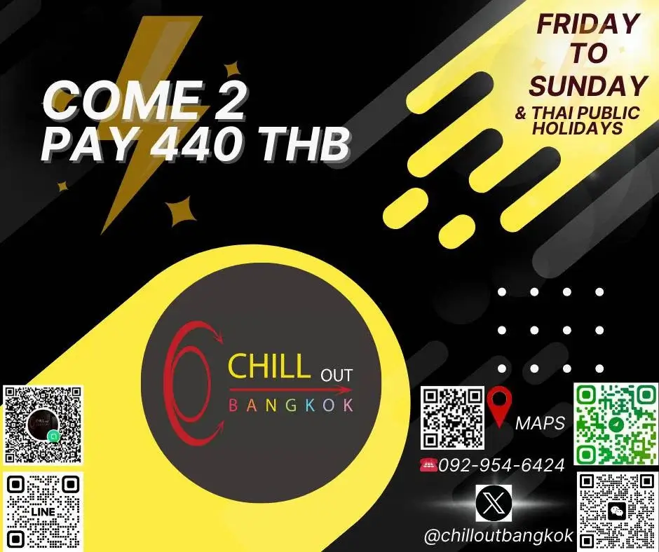 chill out bangkok gay sauna price friday to sunday