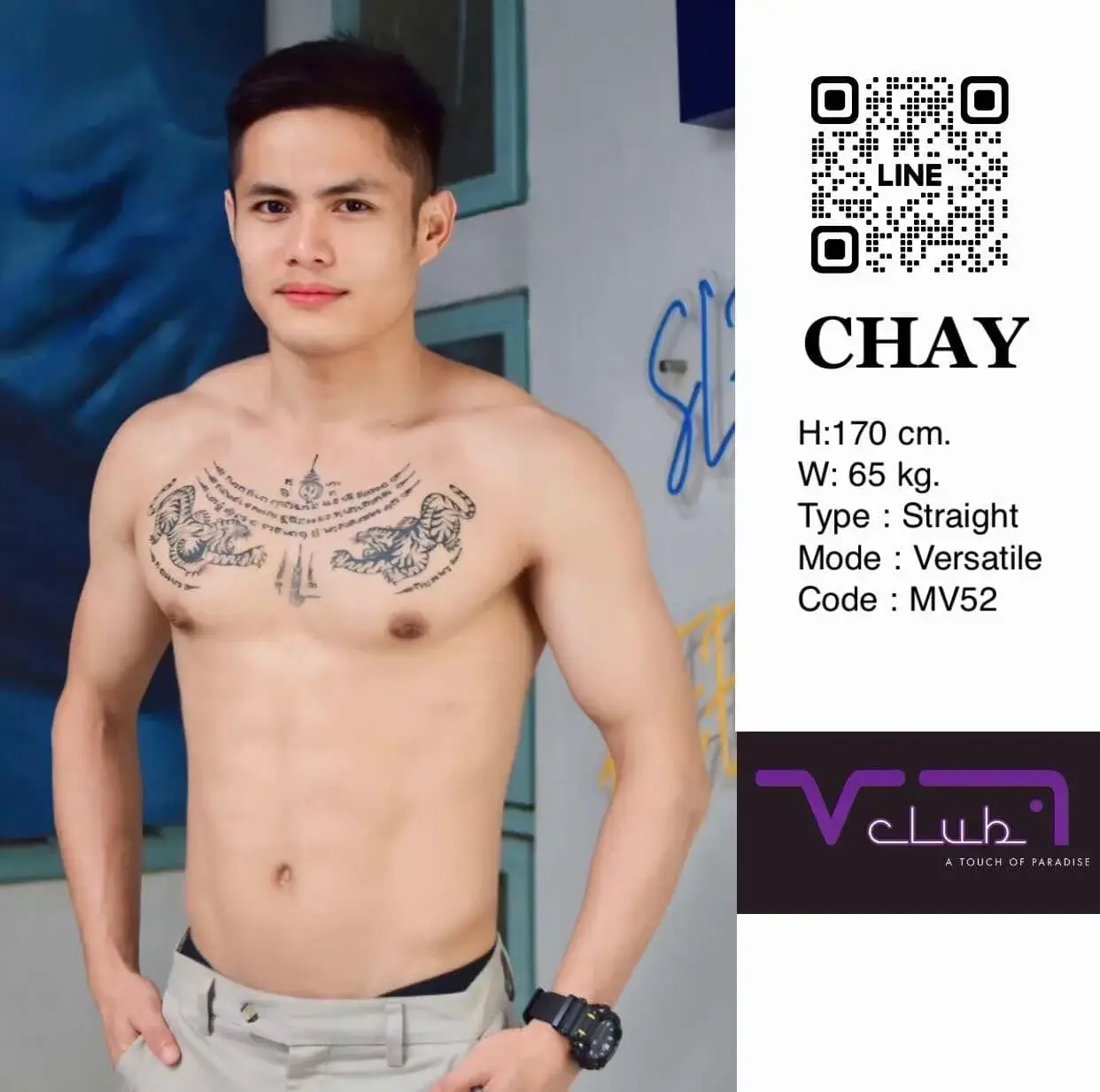 'Boys in 'Vclub Massage